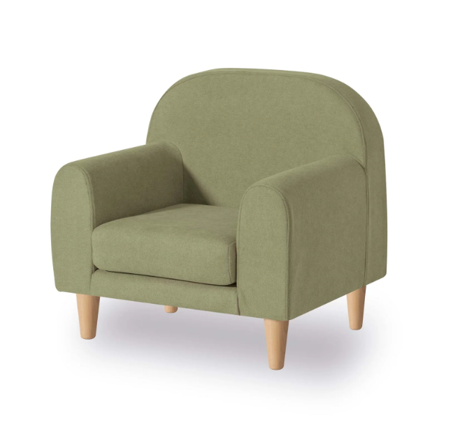 Alondra Poltrona Infantil Individual Verde Olive