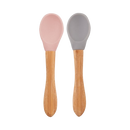 Minikoioi Colheres Pinky Pink/Cinza