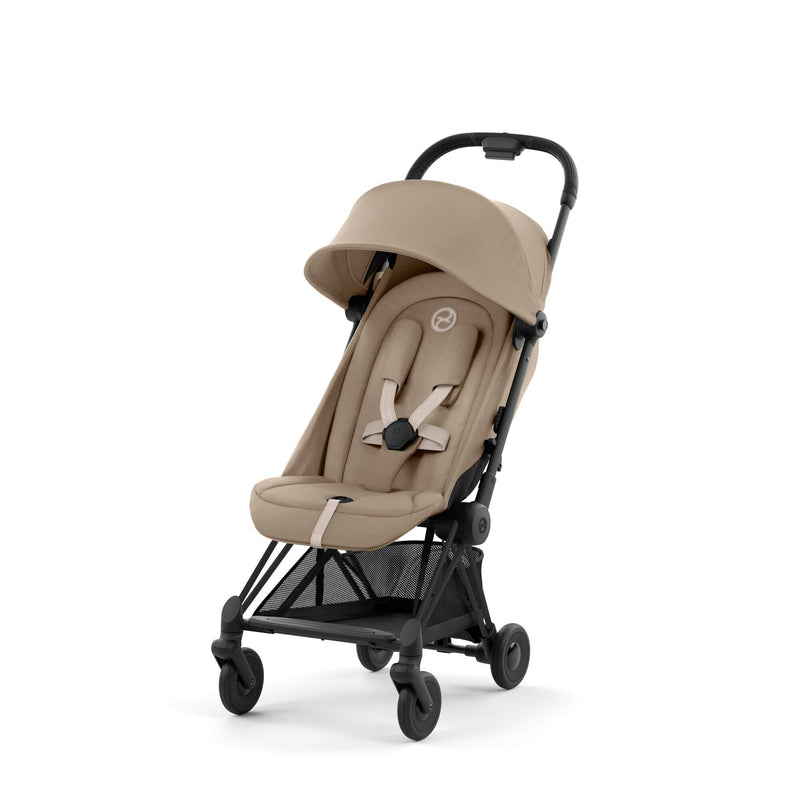 Cybex Coya Matt Black Cozy Beige