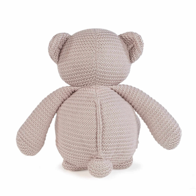 Walking Mum Urso de Tricot Rosa