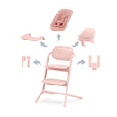 Cybex Lemo 4 em 1 Pearl Pink com Learning Tower