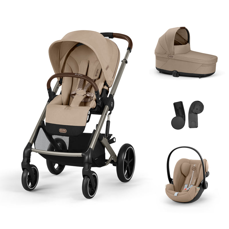 Cybex Balios S Lux + Alcofa + Cloud G Plus Almond Beige