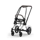 Cybex e-Priam Style Frame & Seat Chrome Brown