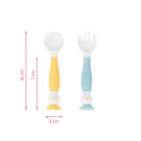 Badabulle Talheres de Aprendizagem Flexíveis