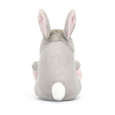 Jellycat Cuddlebud Bernard Bunny Grey