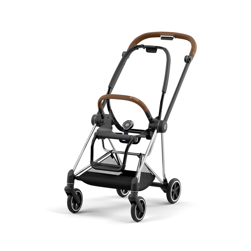 Cybex mios assento & chassi chrome brown details