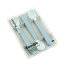 Done By Deer Conjunto de 3 Colheres Foodie Easy Grip Blue
