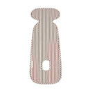 Walking Mum Seat Liner Praline Strips Moka