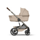 Cybex Balios S Lux 2 + Alcofa Dobravel Almond Beige