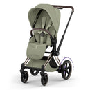 Cybex e-Priam Style Champagne Gold Sage Green