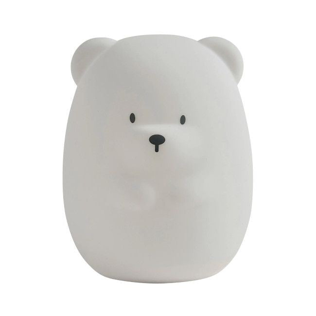 Nattou luz presença silicone urso 16cm