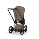 Cybex e-Priam Style Champagne Gold Coconut Brown