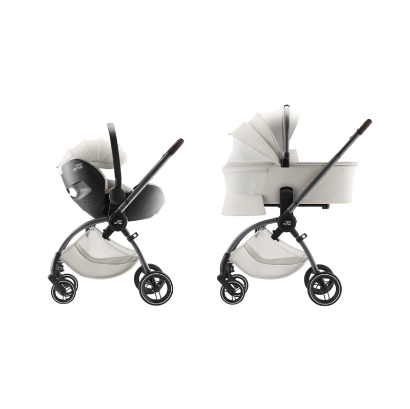 Britax Romer Rio + Alcofa + Baby-Safe Pro Lux Soft + Base