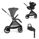 Chicco Duo Bellagio com First Recline Black Satin + Base iFull 360