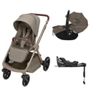 Maxi Cosi Oxford Flex Oak Truffle + Pebble Slide Pro Oak Truffle + Base FamilyFix Slide Pro