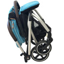 Cybex Eexy S Twist+ 2 SLV Beach Blue + Cloud G i Size Plus + Aptadores