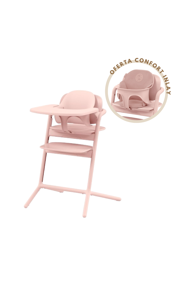 Cybex Lemo 3 em 1 Set Pearl Pink + Redutor Pearl Pink