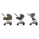 Cybex Mios Comfort Matt Black + Alcofa Dob. Coconut Brown