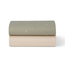 Snuz Pod5 Lençois de Baixo Sage Cross 2 Und