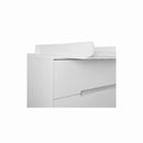 Trama Muda Fraldas Cómoda Maxi Branco Mate