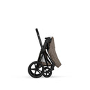 Cybex Priam Comfort Matt Black + Alcofa Dobrável Coconut Brown + Cloud G3 Magic Black + Base G3