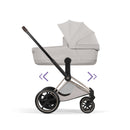 Cybex e-Priam Style Champagne Gold City Grey