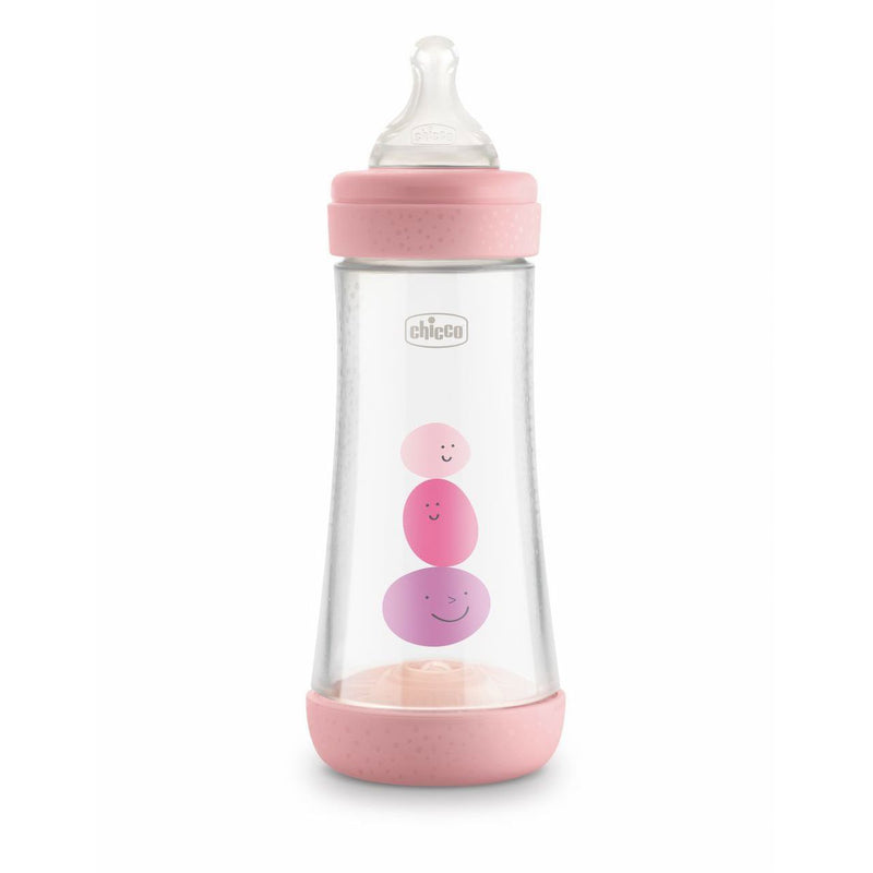 Chicco biberão perfect5 rosa 300 ml