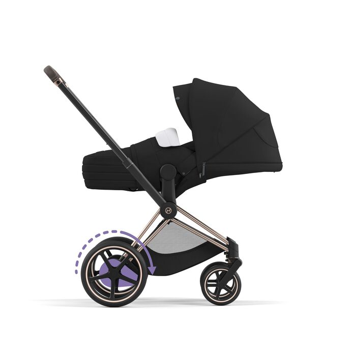 Cybex e-priam assento & chassi rosegold