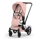 Cybex e-Priam Style Champagne Gold Peach Pink