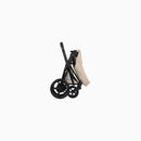 Cybex e-Priam Comfort Matt Black + Alcofa Fold Lux Cozy Beig