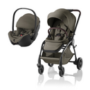 Britax Romer Duo Rio + Baby-Safe Pro Lux Urban Olive