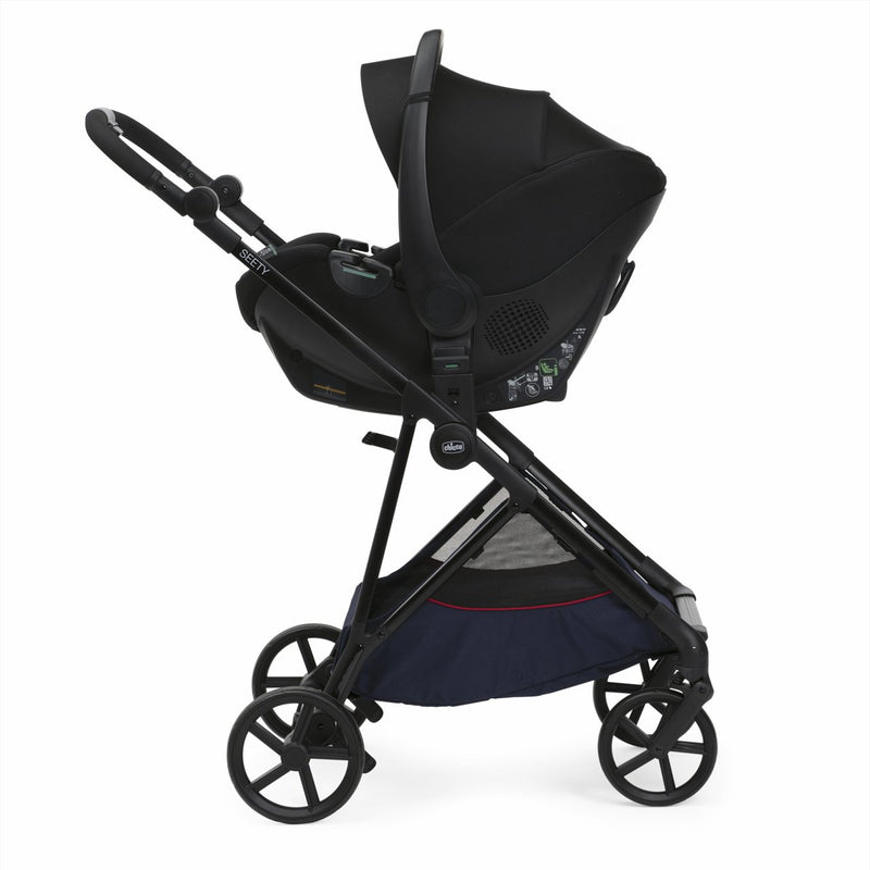 Chicco Seety Boston Grey + Kory Essential Black