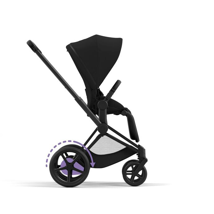 Cybex e-priam assento & chassi matt black