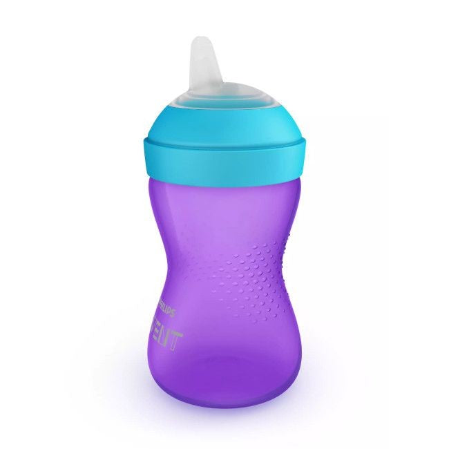 Philips avent copo de aprendizagem bico macio lilás