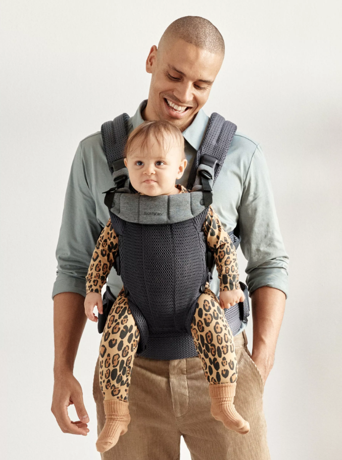 Babybjorn Mochila Porta Bebés Harmony 3D Mesh Antracite