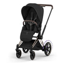 Cybex e-Priam Style Champagne Gold Sepia Black