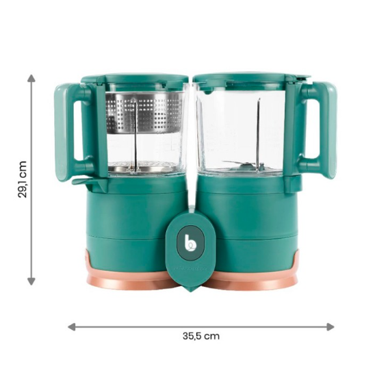 Babymoov Nutribaby Glass Celadon Green