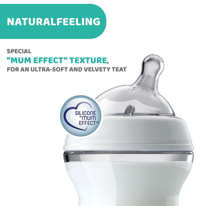 Chicco tetina natural feeling fluxo normal 0m+