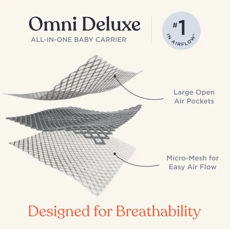 Ergobaby Omni Deluxe Mesh Natural Beige