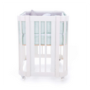 Alondra Berço Crea Uno Branco com Colchão