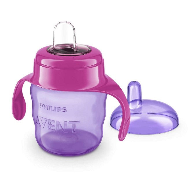 Philips avent copo de aprendizagem bico macio menina