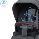 Maxi Cosi Trio Fame Moon Graphite + Base FamilyFix Slide Pro