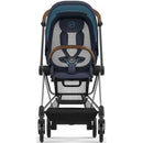 Cybex Mios Chrome Brown Seat Pack e Alcofa Lux Dark Blue