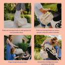 Bolso cambiador Doomoo Fluffy Corduroy Sand