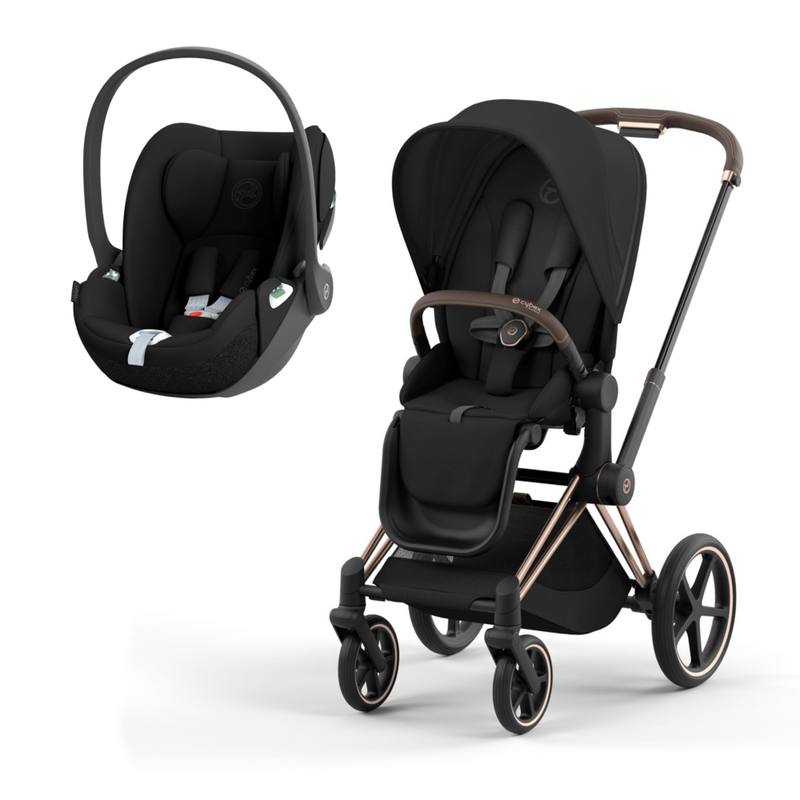 Cybex Priam Rose Gold Sepia Black + Cloud T i Size Sepia Bla