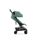 Cybex Coya Matt Black Leaf Green