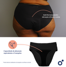 Doomoo Flowly Absorbent Postpartum/Menstrual Underwear - Black