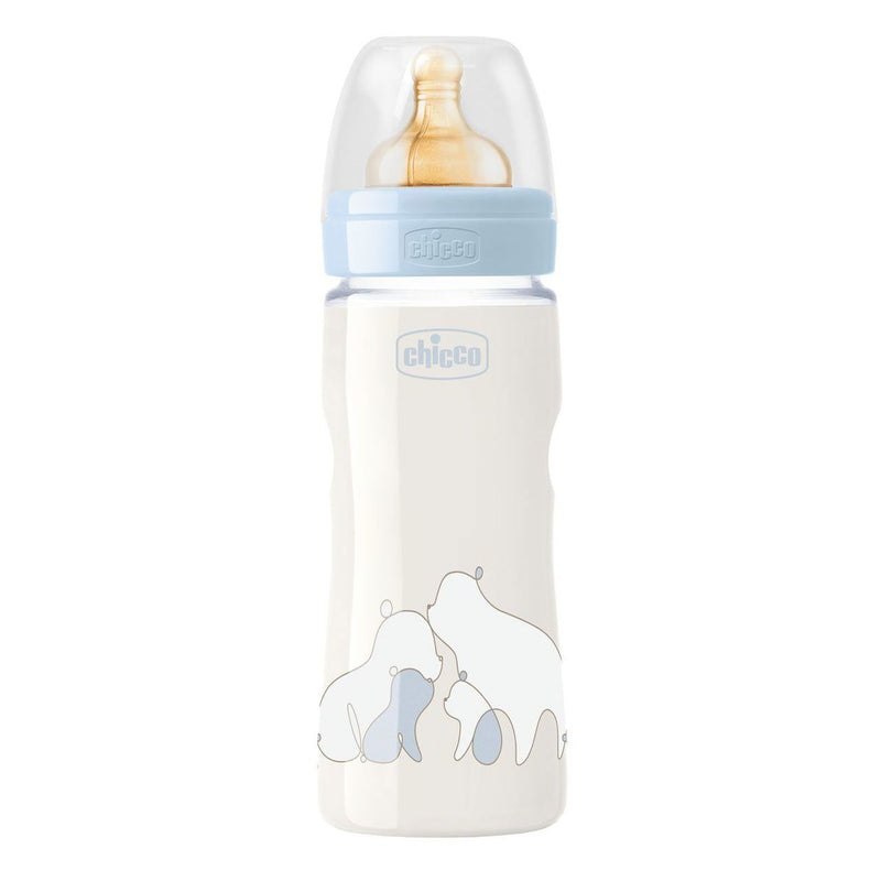 Chicco biberão original touch azul 330 ml