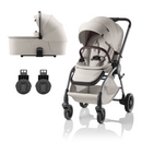Britax Romer Duo Rio + Alcofa Lux Soft Taupe
