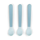 Done By Deer Conjunto de 3 Colheres Foodie Easy Grip Blue